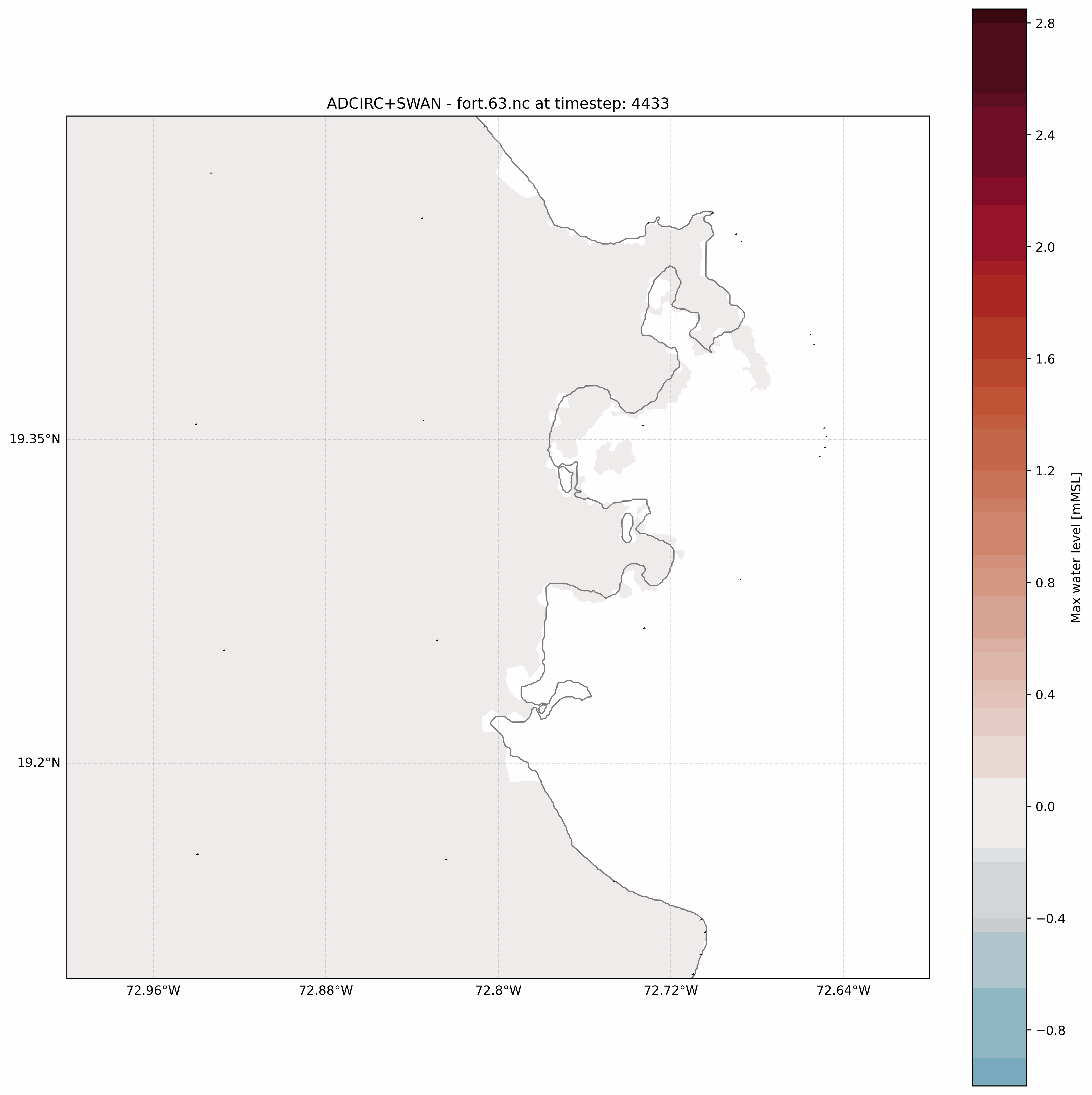 Storm Surge Modelling in Grand-Pierre Bay Mangroves, Haiti